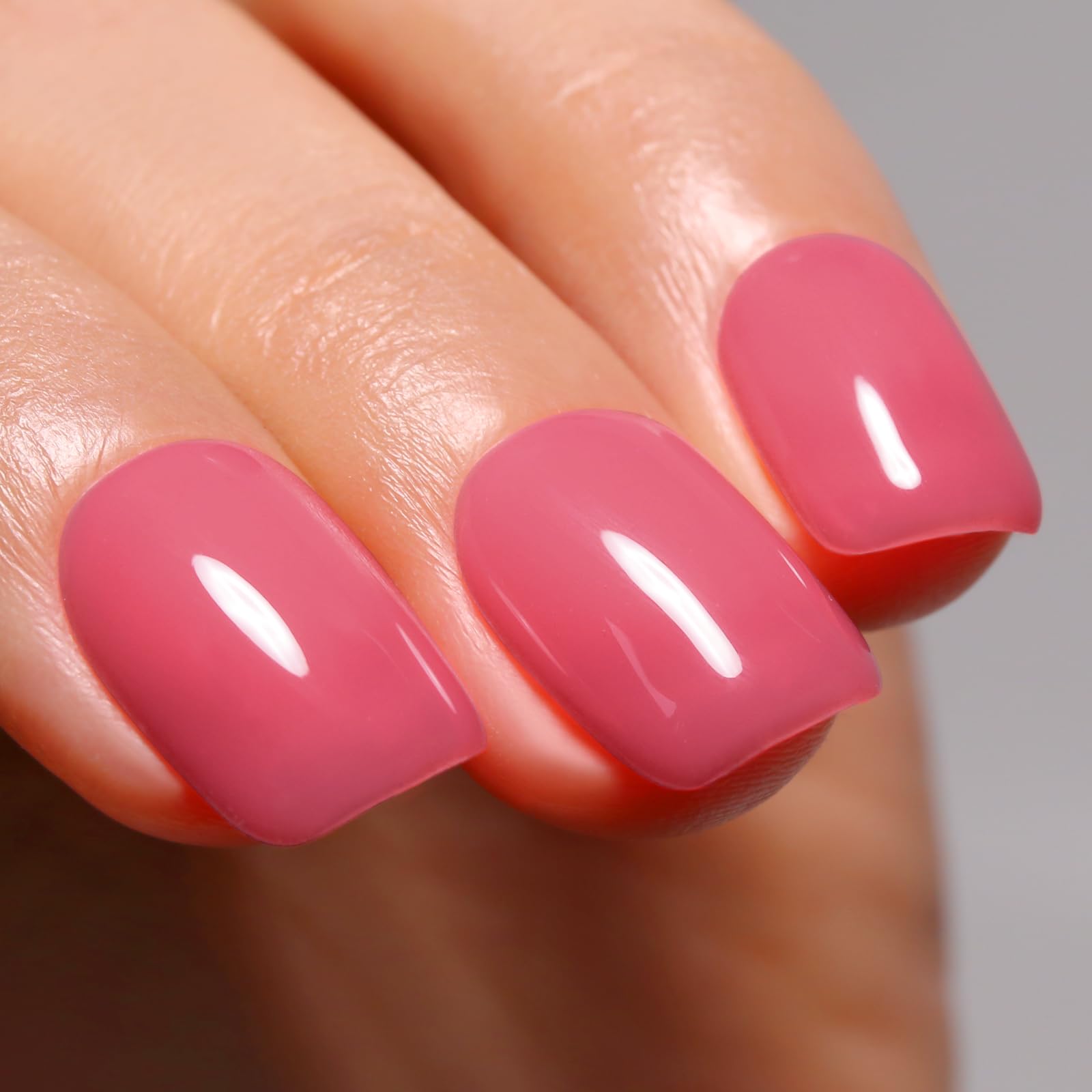 Amazon.com : Firedeep Nude Gel Polish, 16ml Sheer Rose Pink Gel